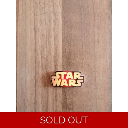 Disney Star Wars Logo Single Pin Badge